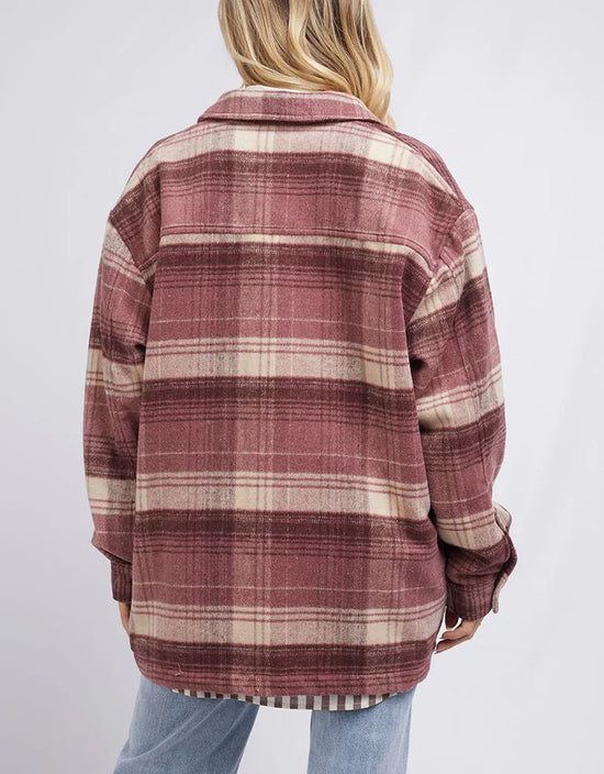 Sarah Check Shacket - Check
