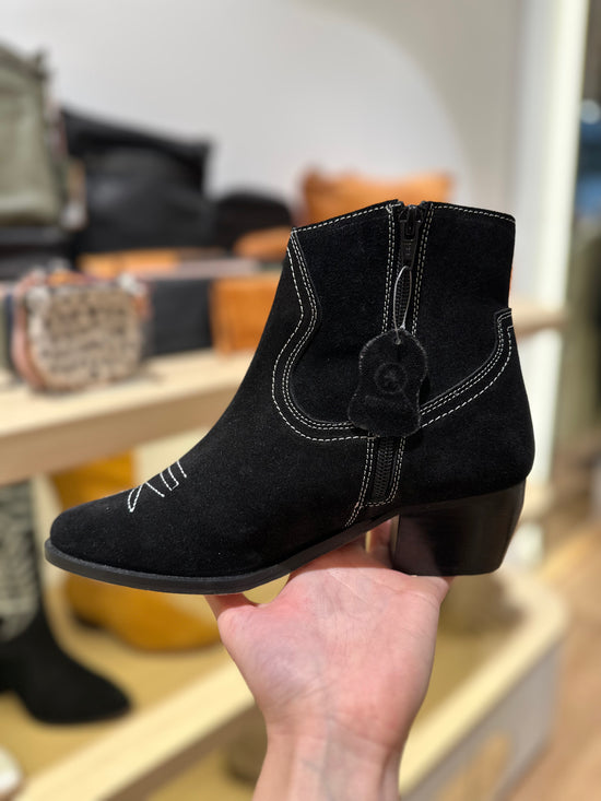 Human Dee Boot - Black Suede