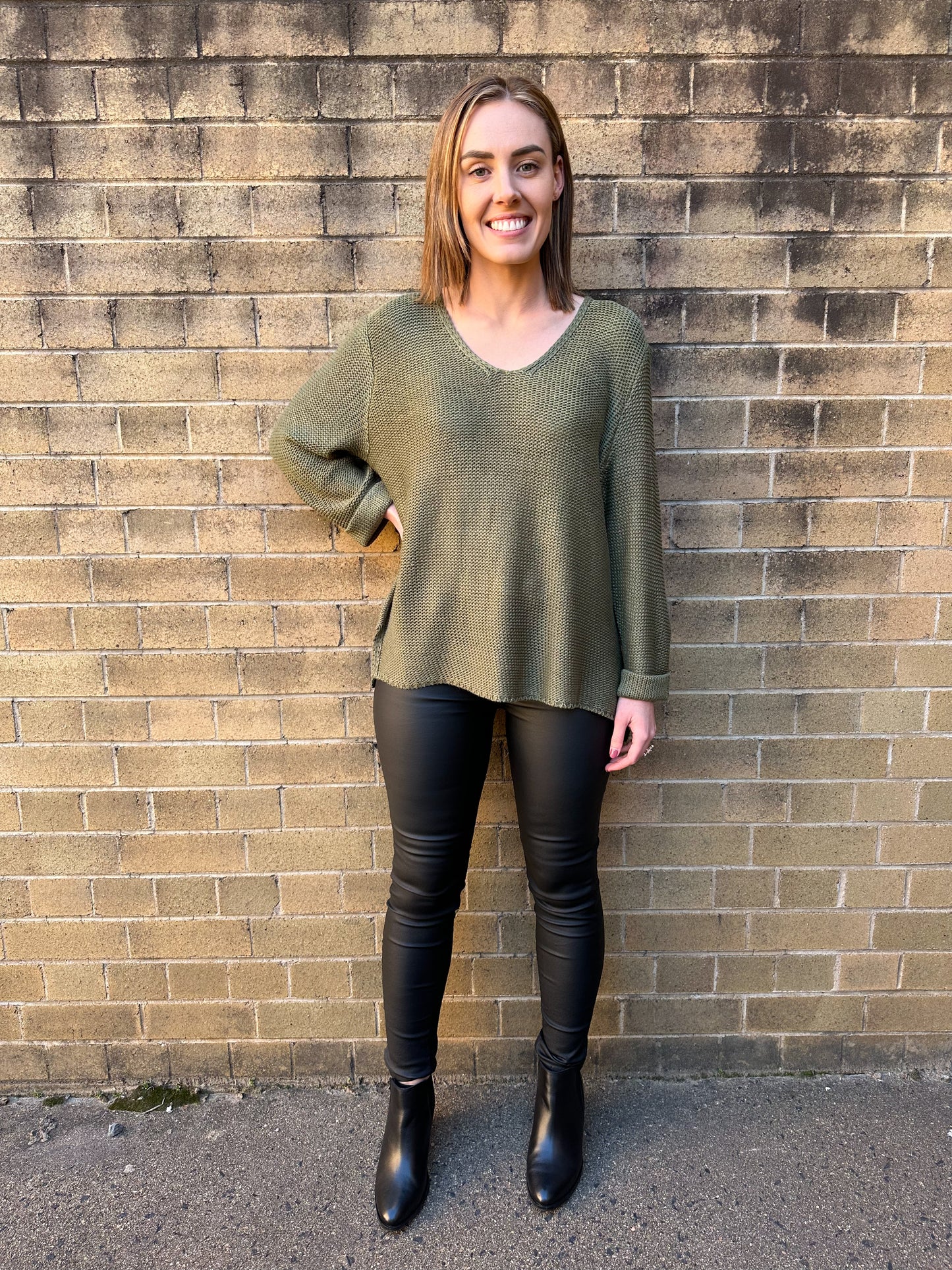 SW Basic Knit - Olive