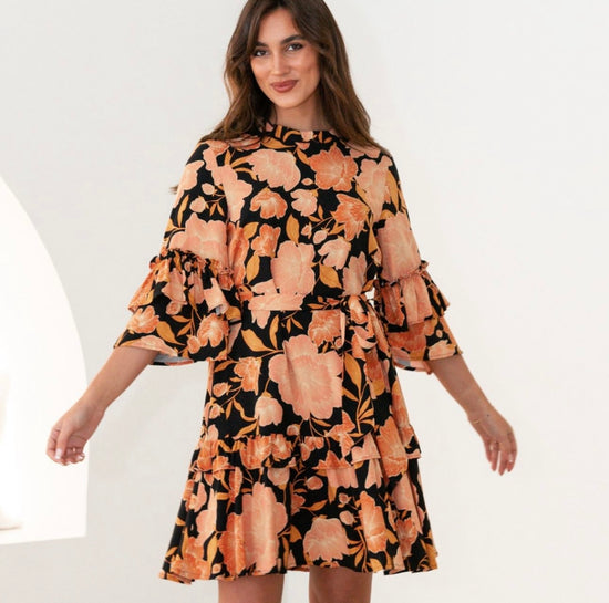 Monaco Dress - Yasmin Print
