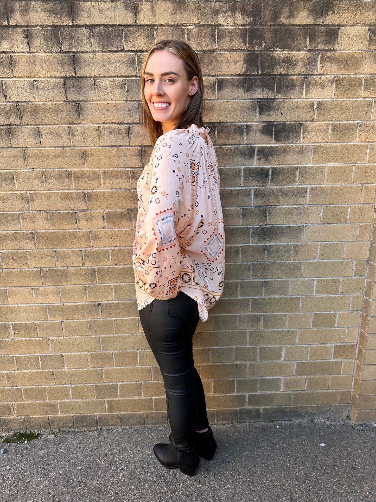 Larnie Blouse - Elsie Print