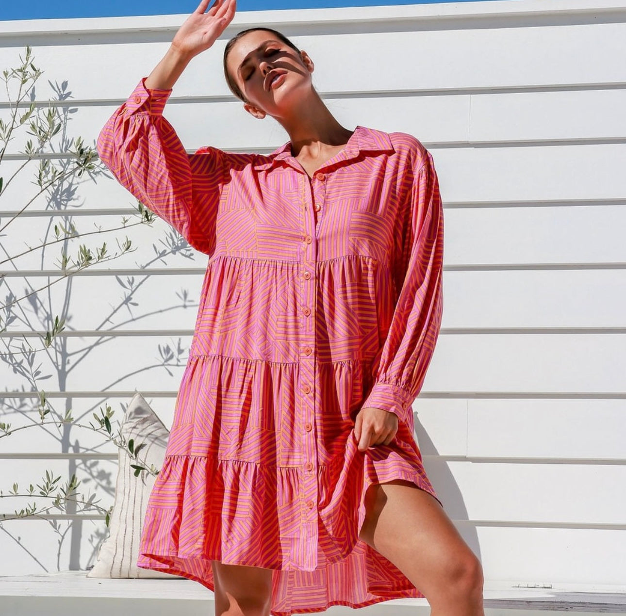 Load image into Gallery viewer, Tarlita Dress - Pink
