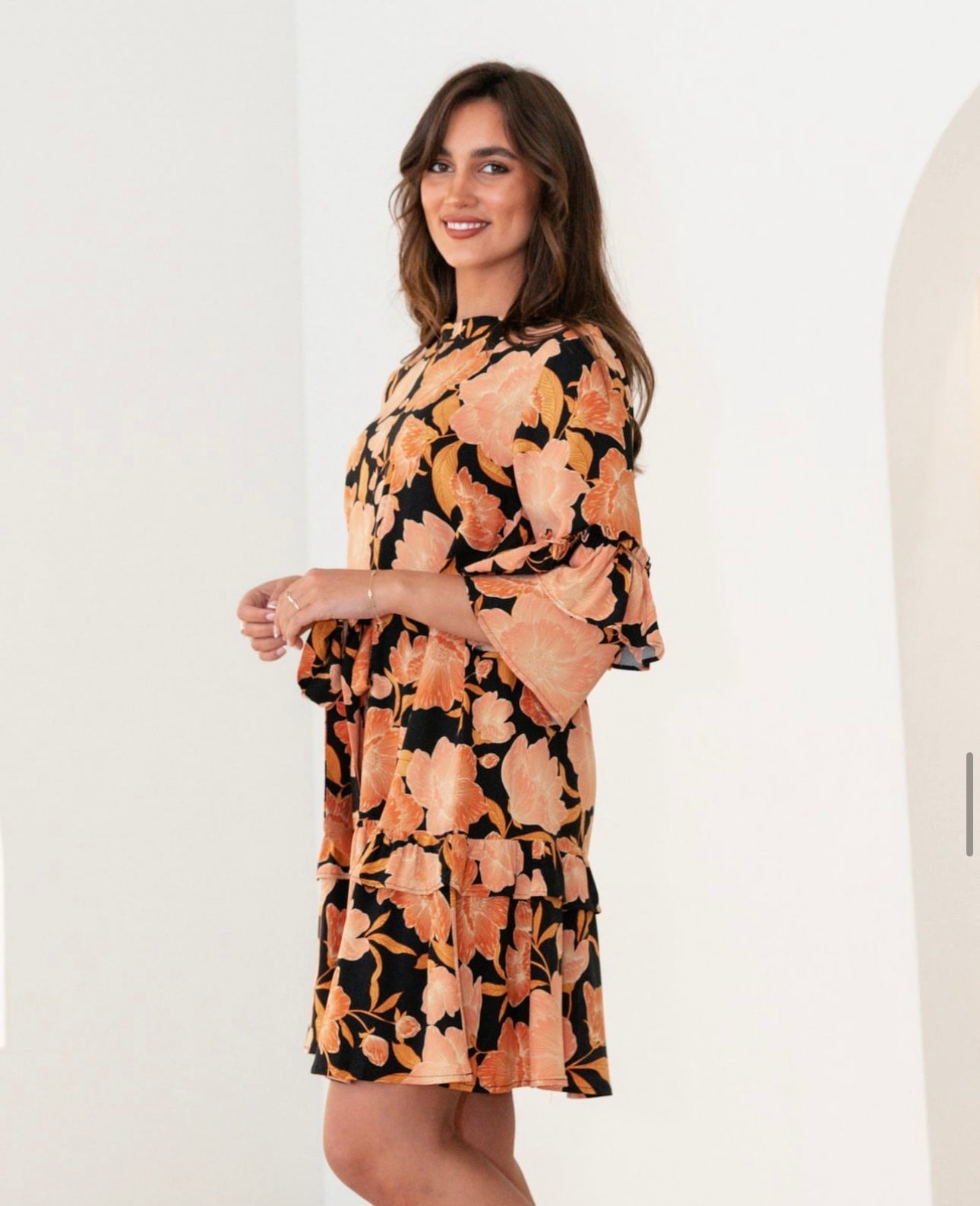 Monaco Dress - Yasmin Print