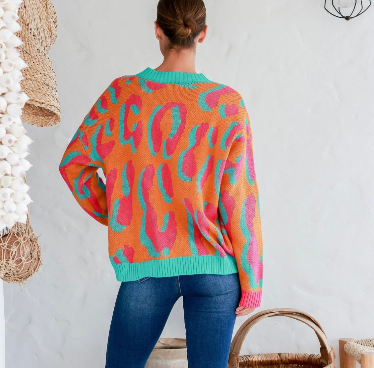 Bright Casta Printed Knit