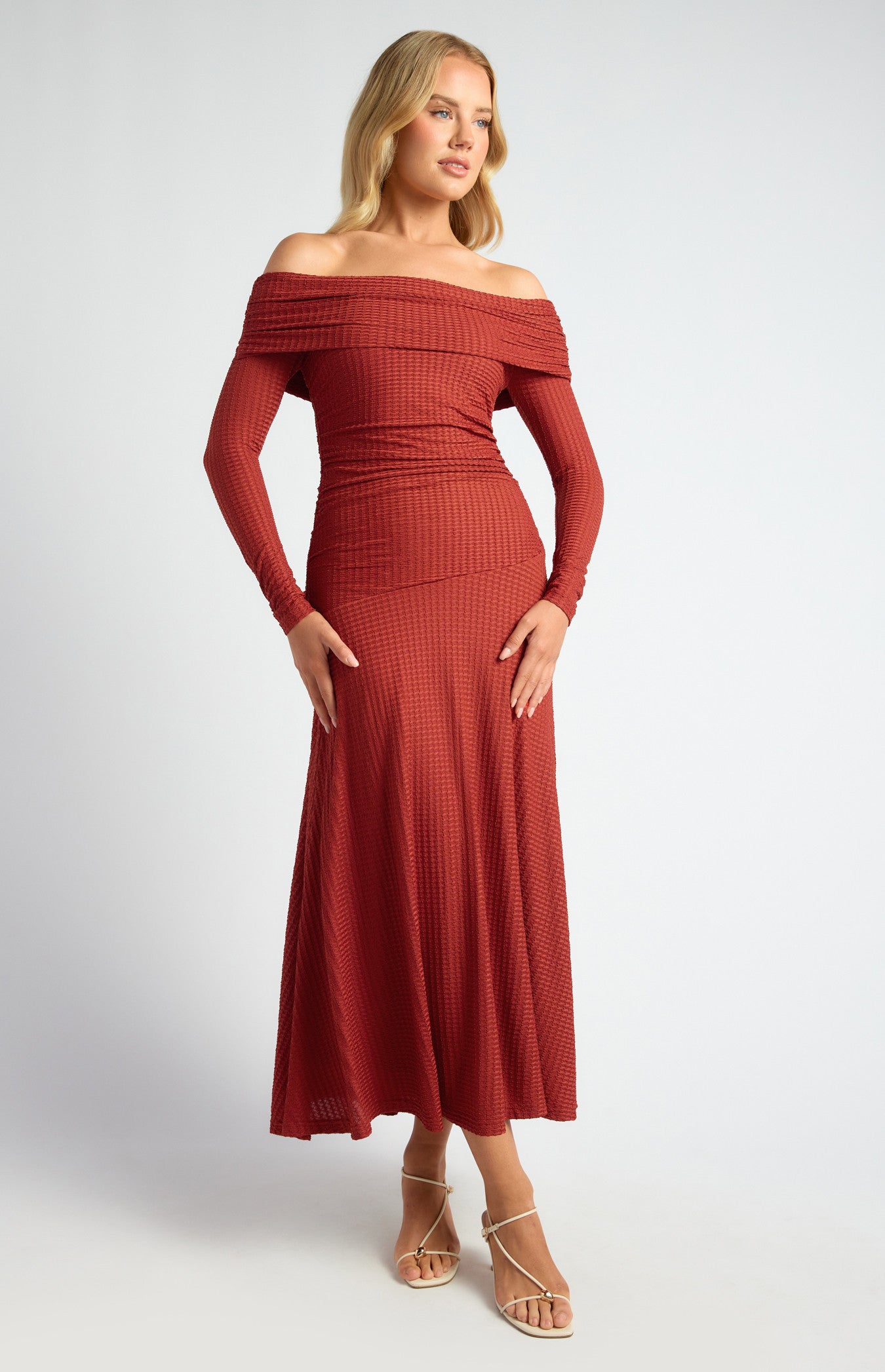 burnt red maxi dress Ava And Ever Charlotte Maxi Dress In Burnt Orange - FREE* Shipping & Easy  Returns