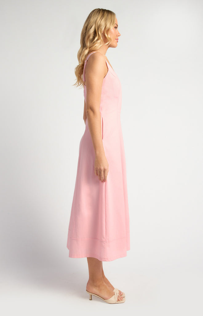 Parkes Panel Dress - Pink