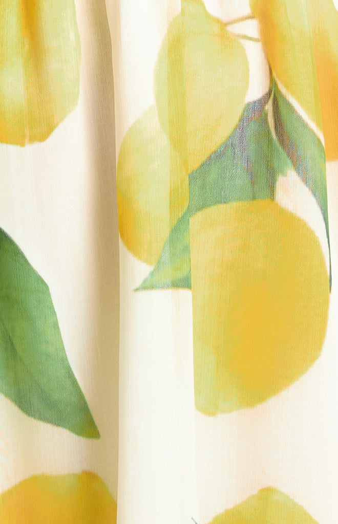 Garra Lemon Printed Dress