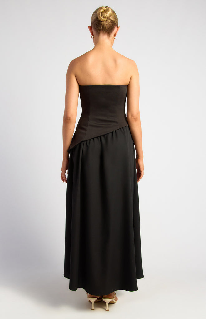 Avillmere Strapless Maxi Dress - Black