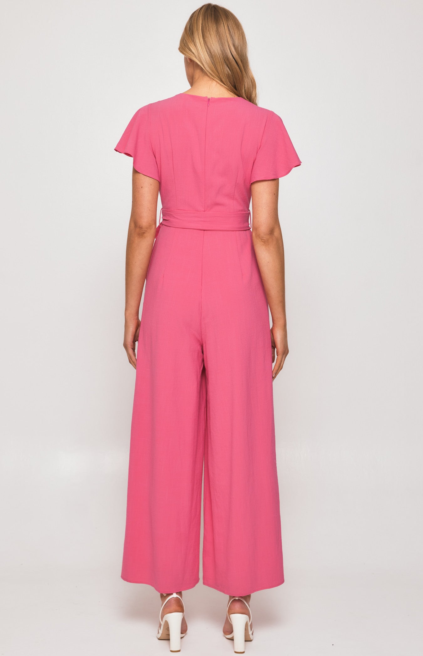 Butterfly Jumpsuit - Magenta