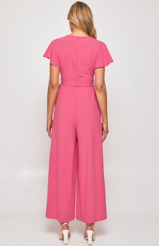 Butterfly Jumpsuit - Magenta