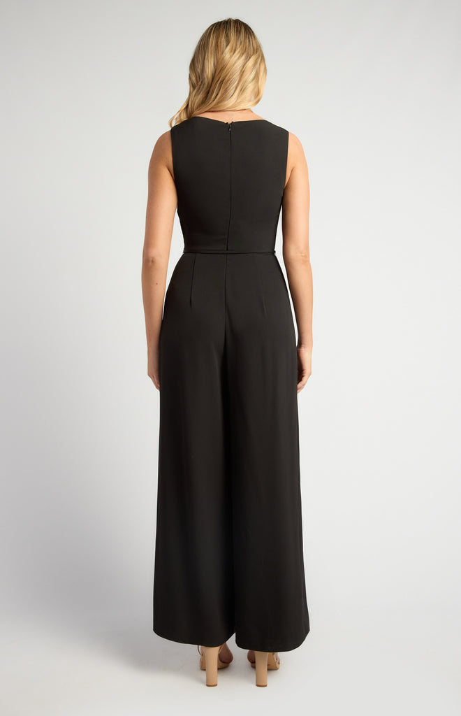 Toonloma Pleated Jumpsuit - Black