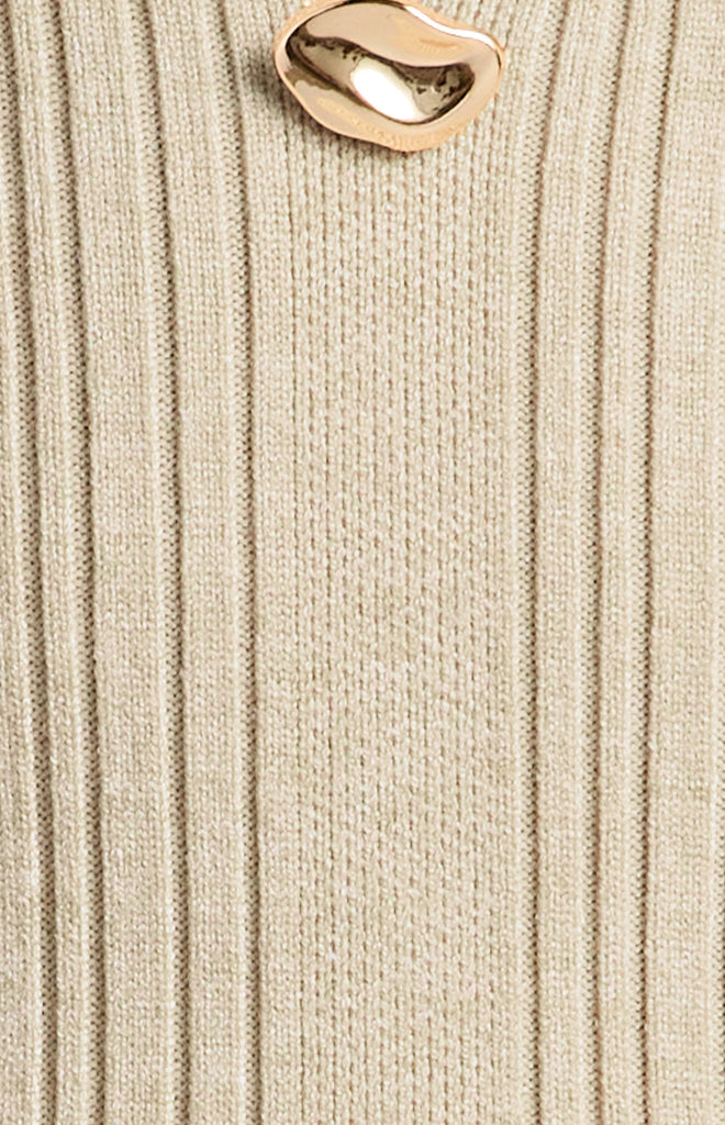 Azithon Knit Midi Dress - Sand