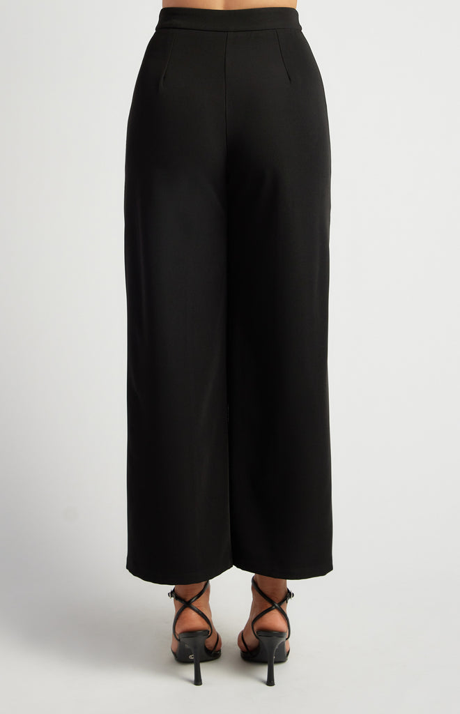 Atineck Straight Leg Pants - Black