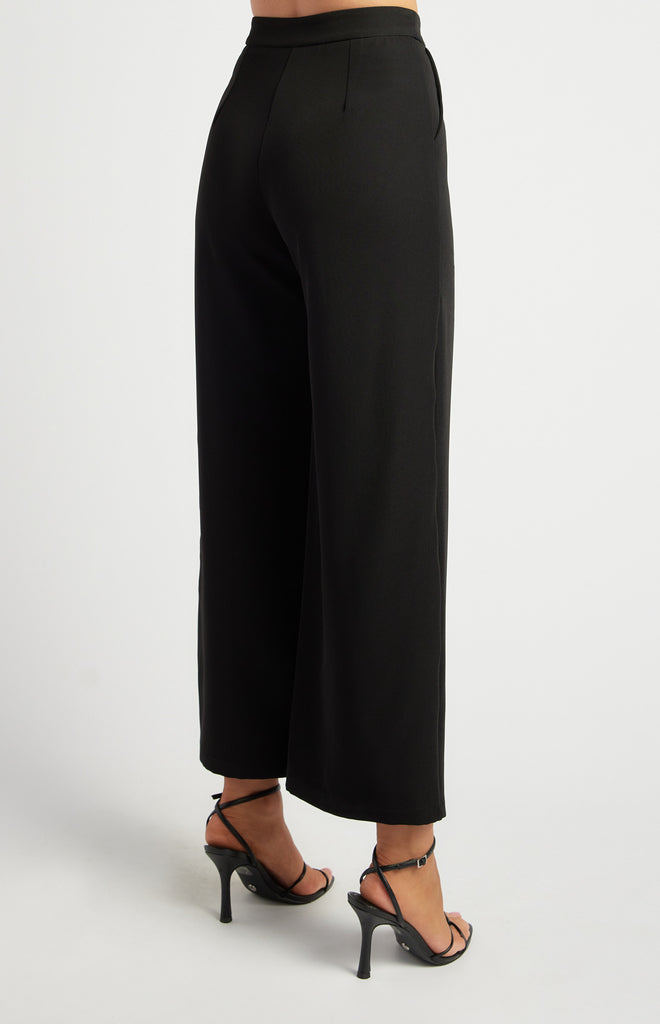 Atineck Straight Leg Pants - Black