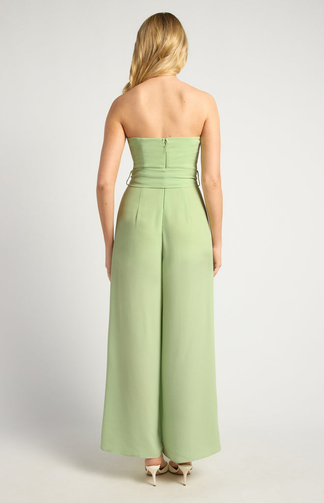 Ollie Split Leg Jumpsuit - Lime
