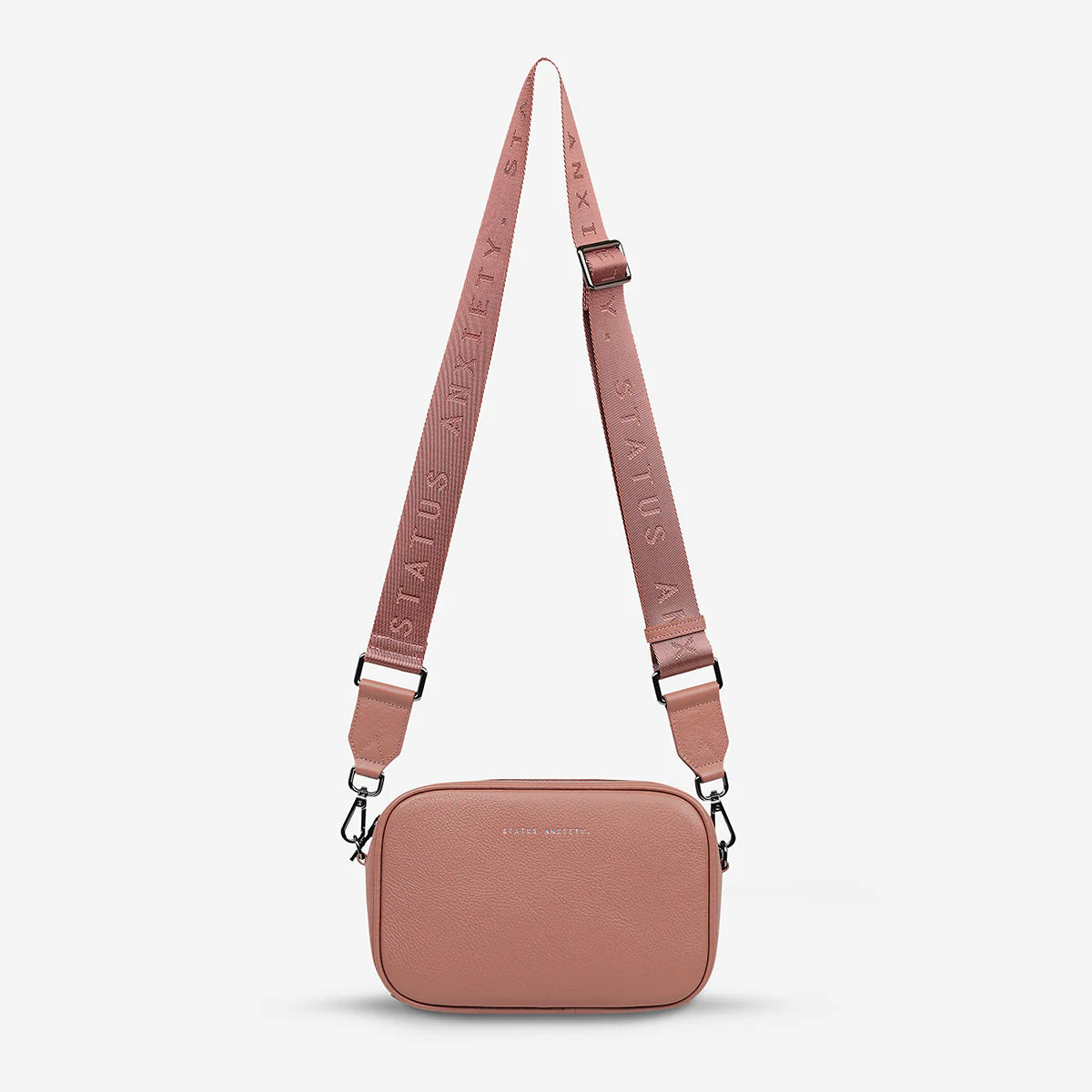 Status Anxiety - Plunder Bag Webbed Strap - Dusty Rose