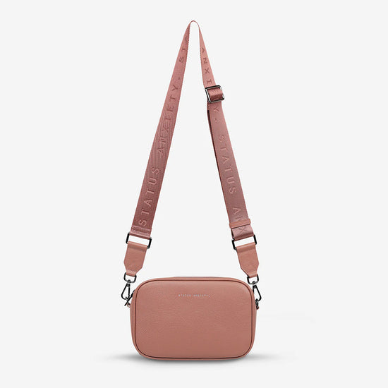 Status Anxiety - Plunder Bag Webbed Strap - Dusty Rose
