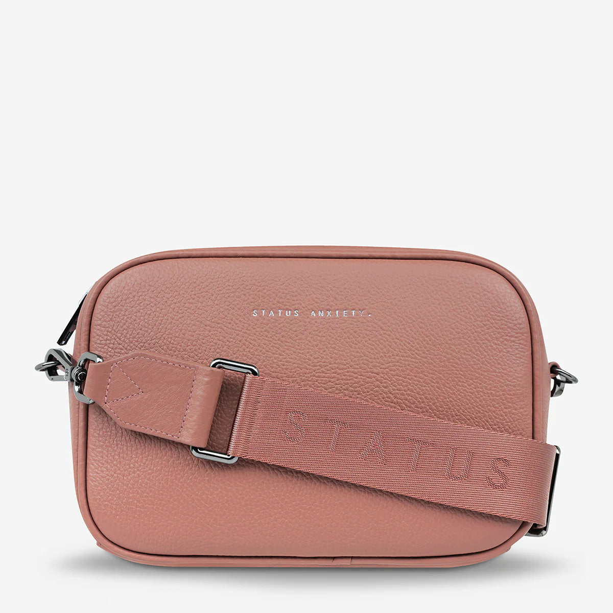 Status Anxiety - Plunder Bag Webbed Strap - Dusty Rose
