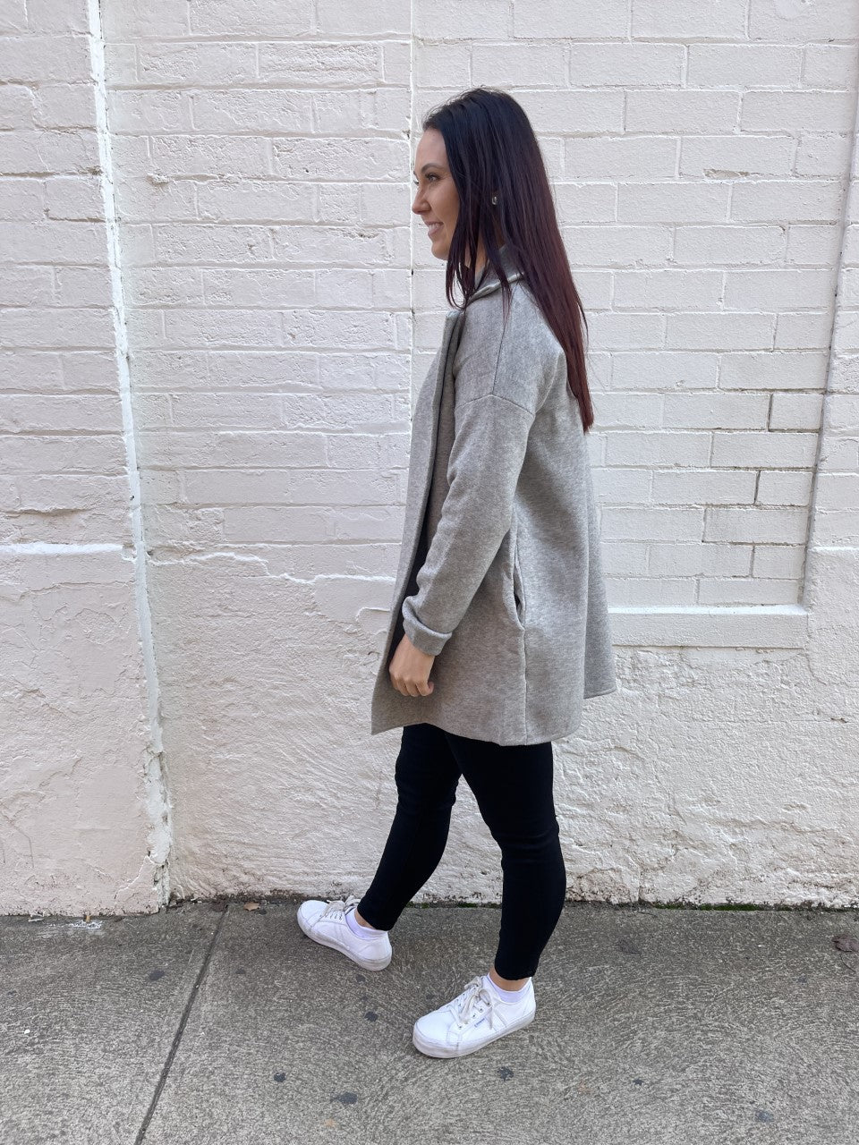 Zuzu Coatigan - Grey