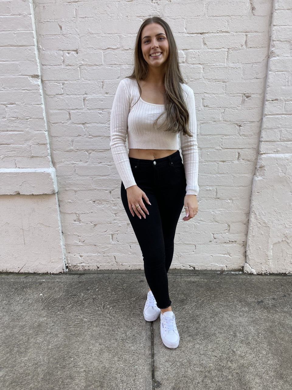 Charger Jean - Black Ripped Ankle