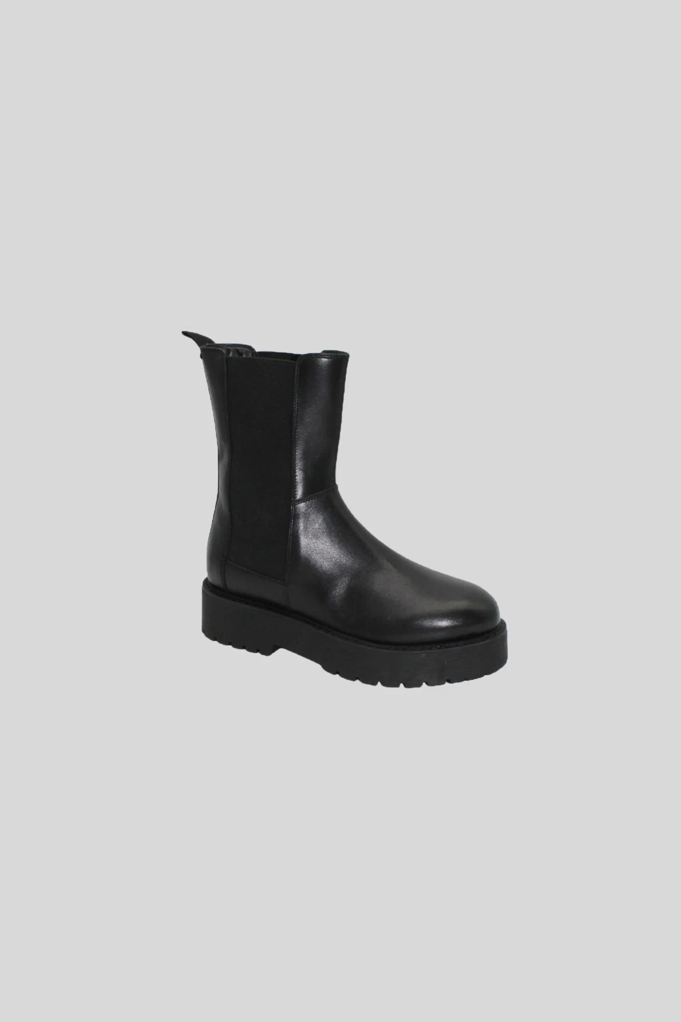 Load image into Gallery viewer, Human Dacia Boot - Black Leather
