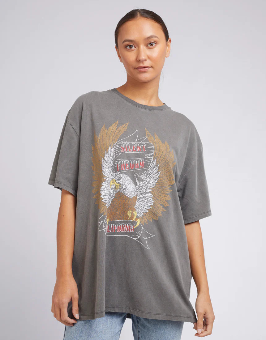 Silent Theory Soar Tee - Coal