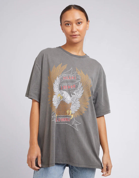 Silent Theory Soar Tee - Coal