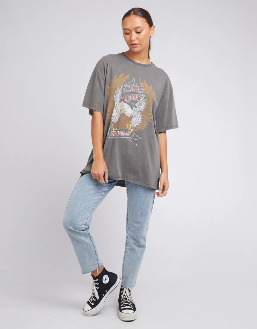 Silent Theory Soar Tee - Coal