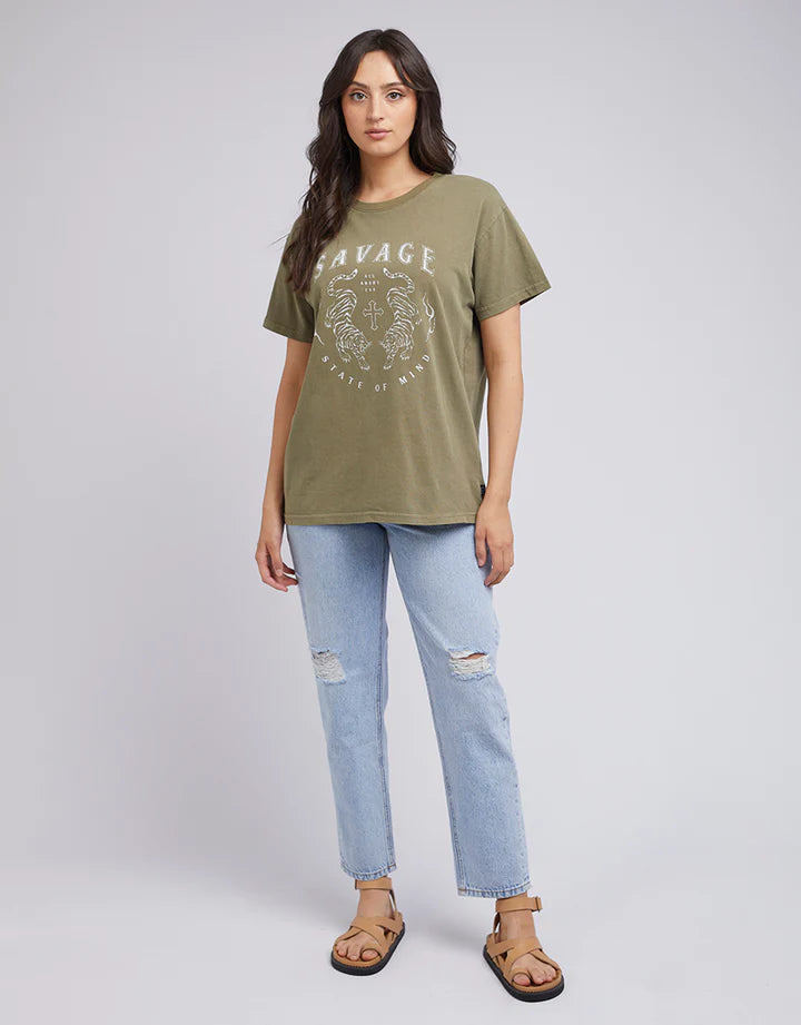 State Of Mind Tee - Khaki