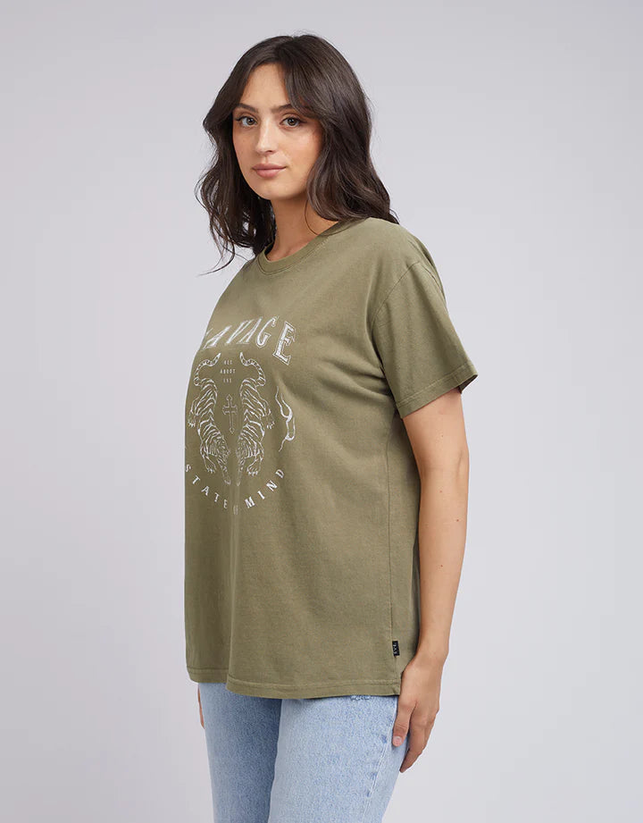 State Of Mind Tee - Khaki