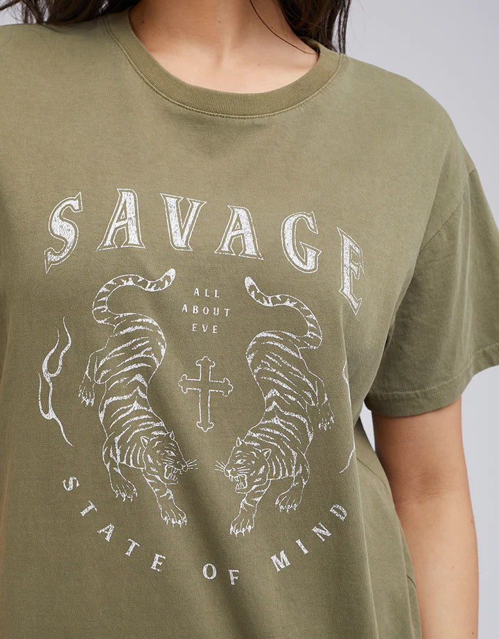 State Of Mind Tee - Khaki