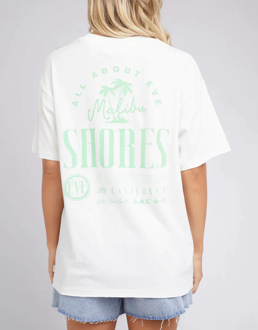 All About Eve Shores Tee - Vintage White