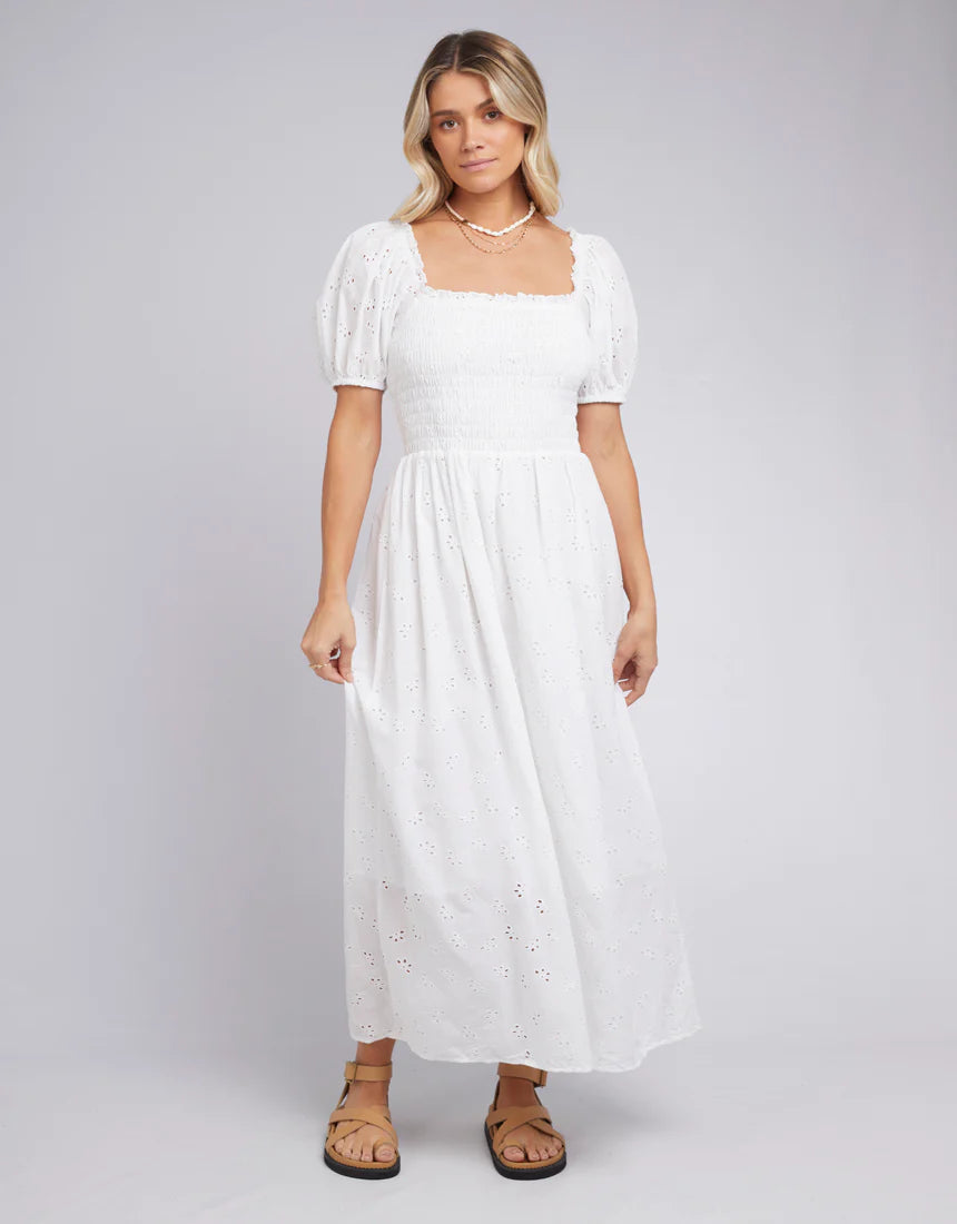 All About Eve Olivia Midi Dress - White