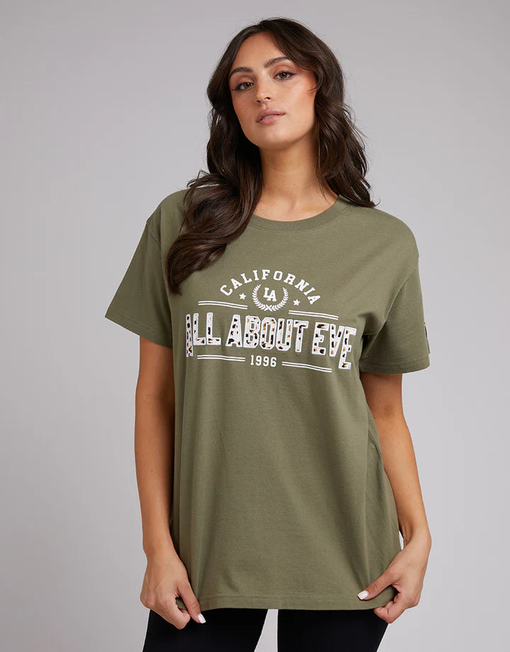 All About Eve Anderson Sports Tee - Khaki