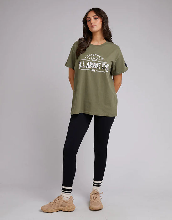 All About Eve Anderson Sports Tee - Khaki