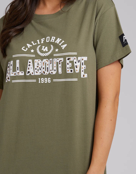 All About Eve Anderson Sports Tee - Khaki