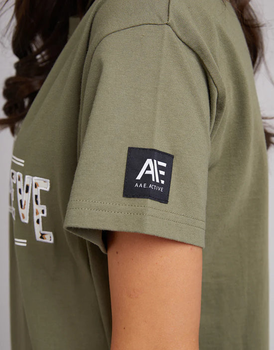 All About Eve Anderson Sports Tee - Khaki