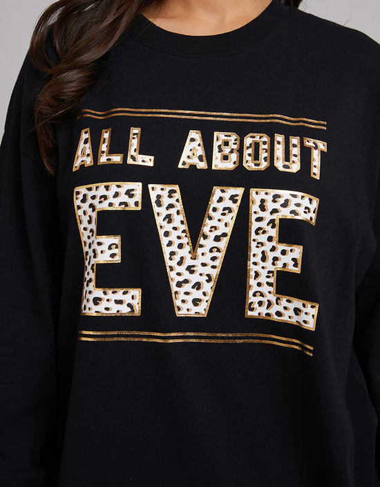 All About Eve Anderson Patched LS Tee - Black