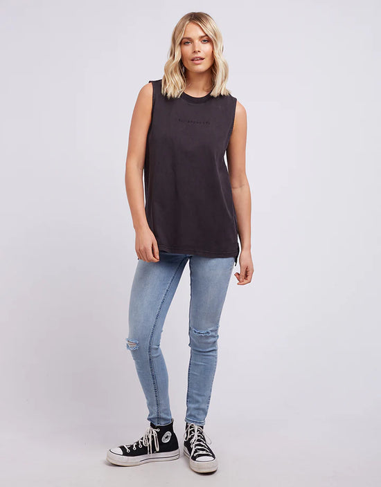 AAE Washed Muscle - Washed Black
