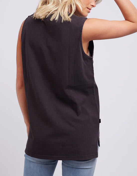 AAE Washed Muscle - Washed Black