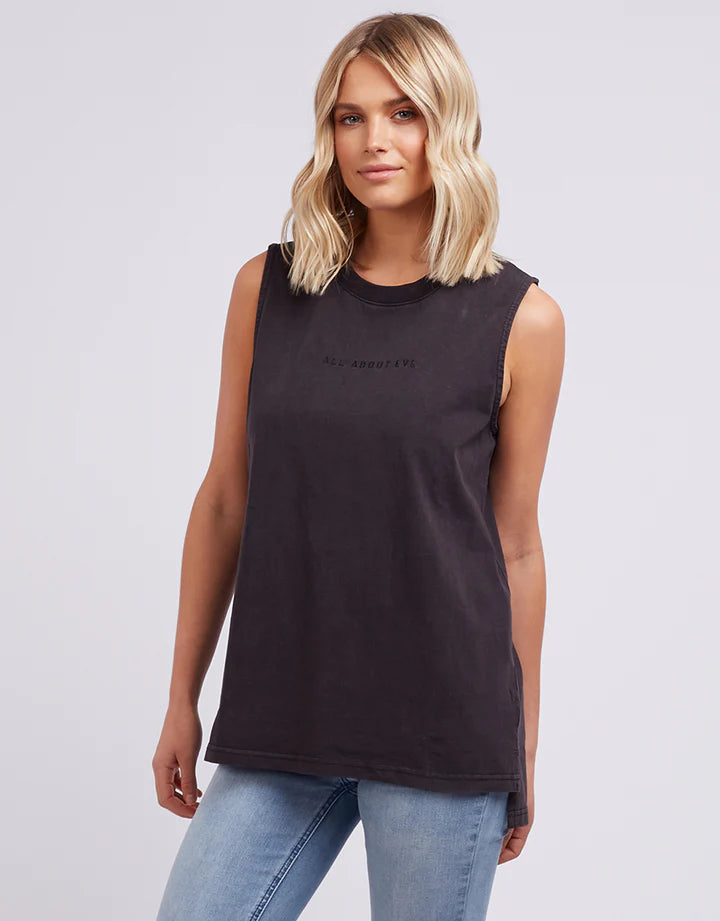 AAE Washed Muscle - Washed Black