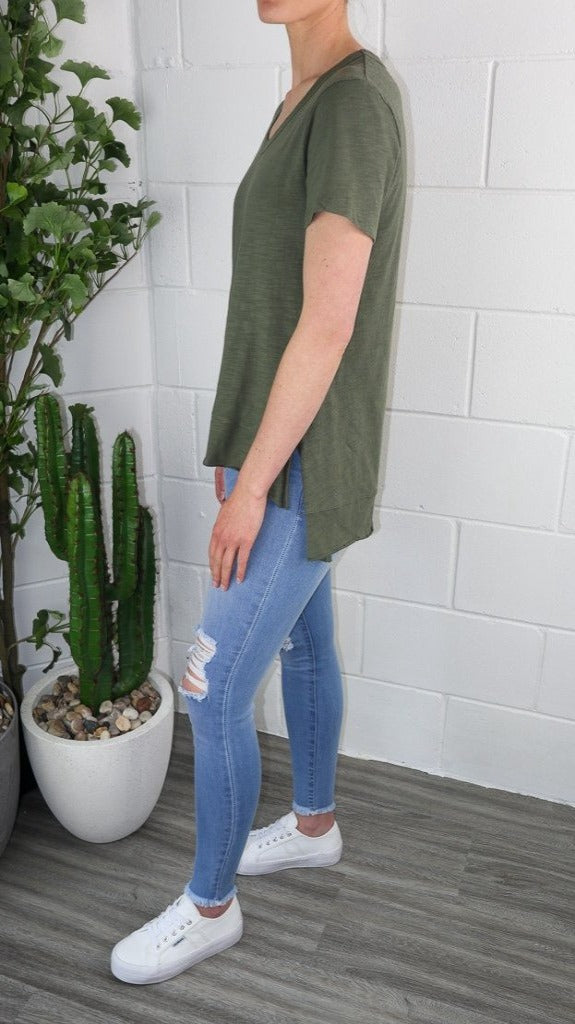 3rd Story Austin Tee  - Khaki