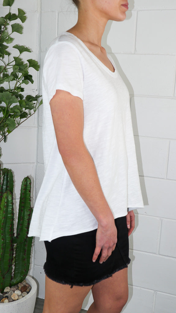 3rd Story Chelsea Tee  - White