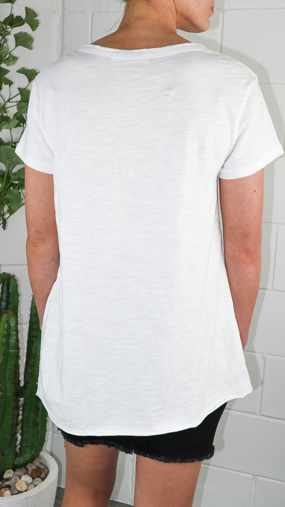 3rd Story Chelsea Tee  - White