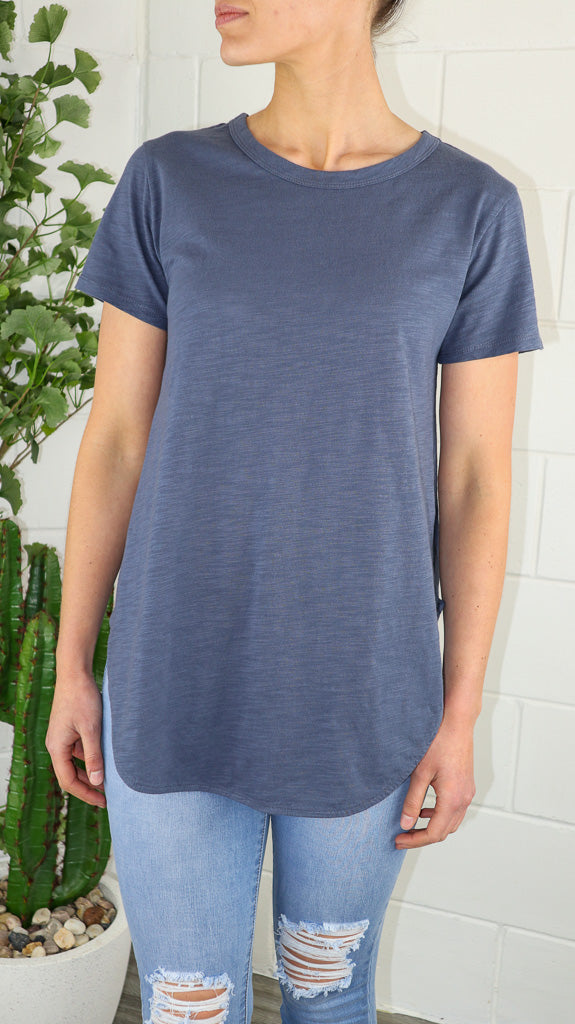 Load image into Gallery viewer, 3rd Story Elwood Tee  - Indigo
