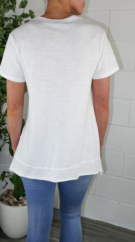 3rd Story Austin Tee  - White
