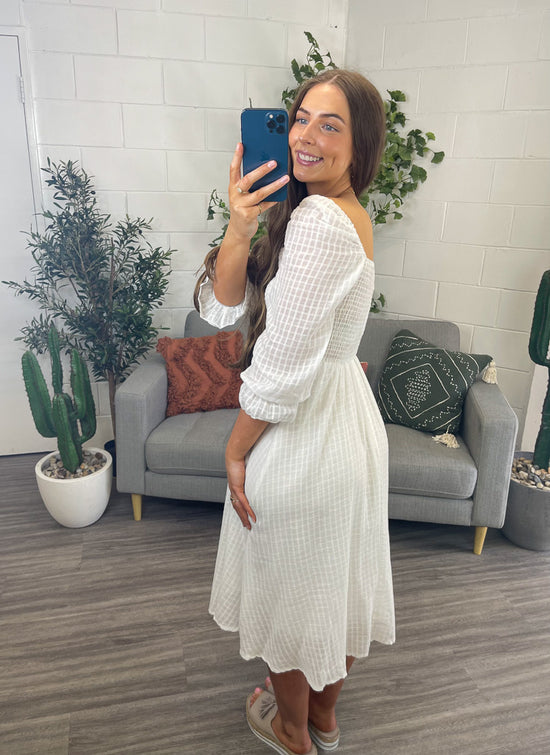 Oh My My Midi Dress - White