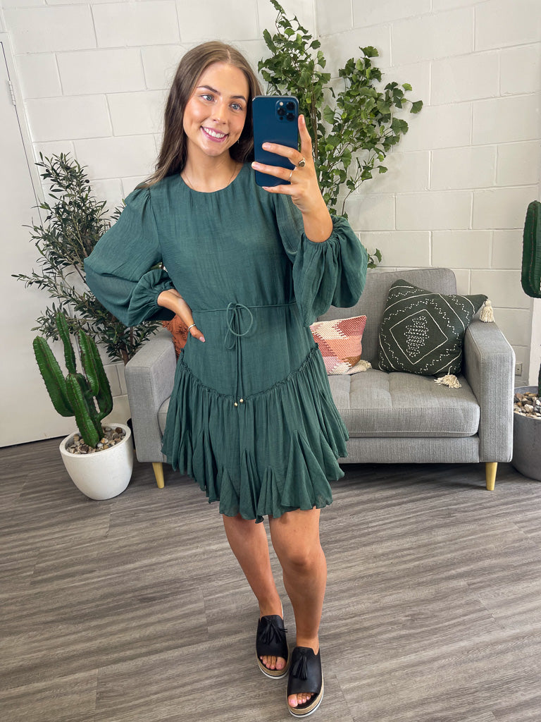 Braxton Dress - Green