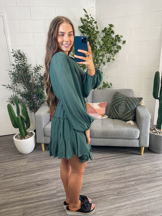 Braxton Dress - Green