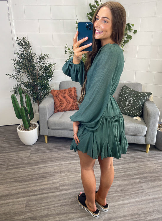 Braxton Dress - Green